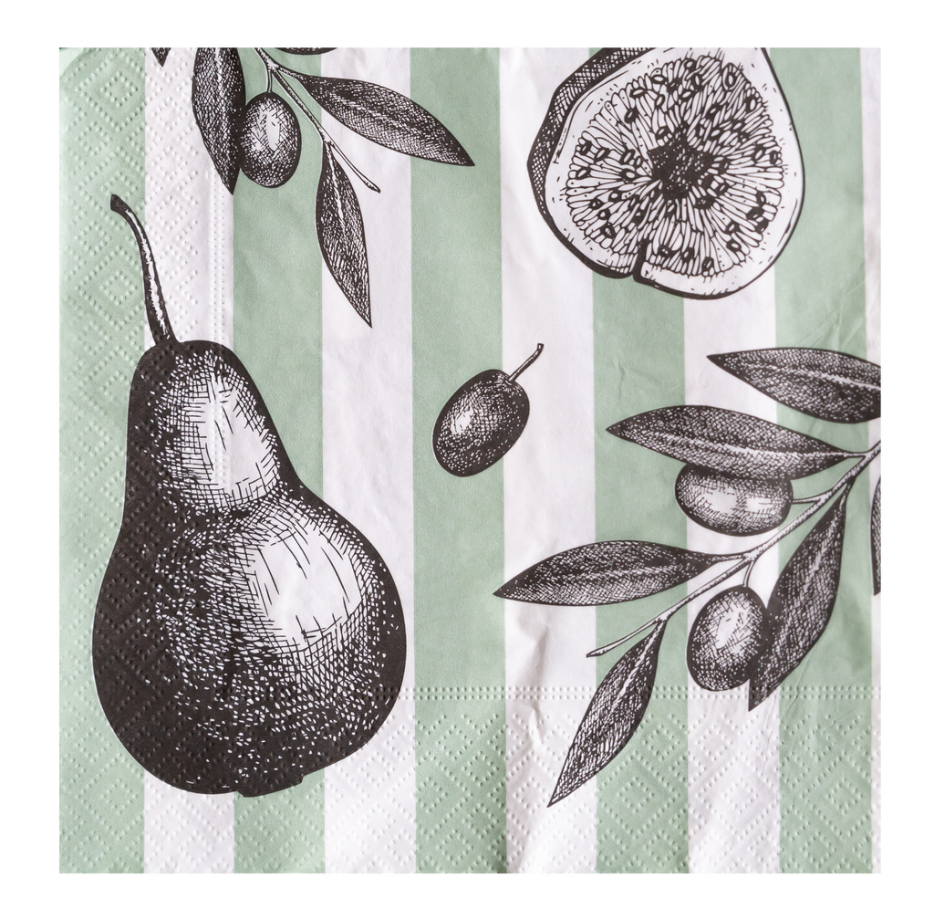 Allgifts Australia - Paper Napkins - Fig & Pears