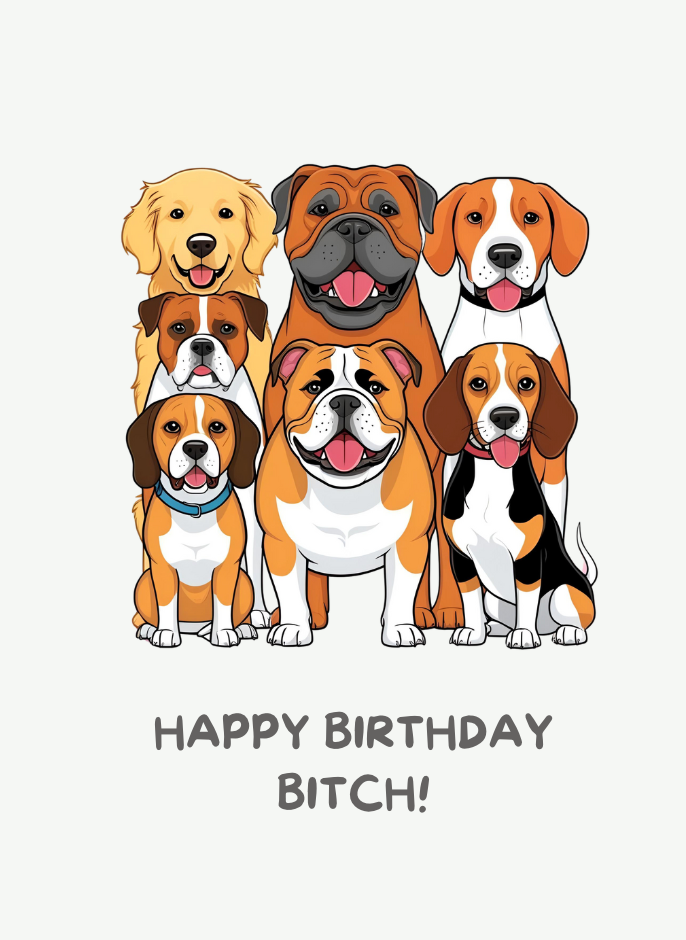 Bayside Treasures - HAPPY BIRTHDAY BITCH