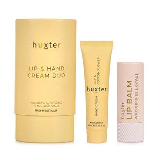 LIP & HAND CREAM DUO - YELLOW - LILY & COTTON FLOWER