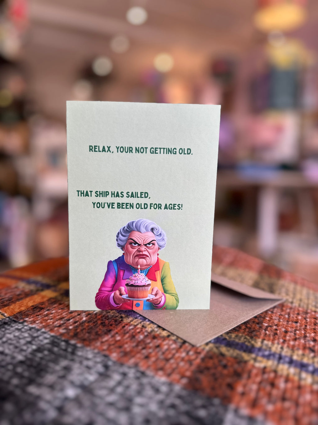 BAYSIDE TREAURES - RELAX BIRTHDAY CARD