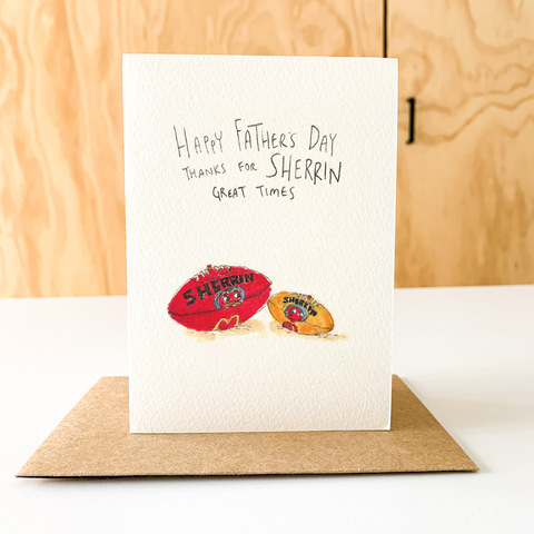 Well Drawn - Happy Father's Day, Thanks for Sherrin great times