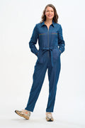 ANWEN denim juumpsuit - SUGARHILL BRIGHTON 0528-01