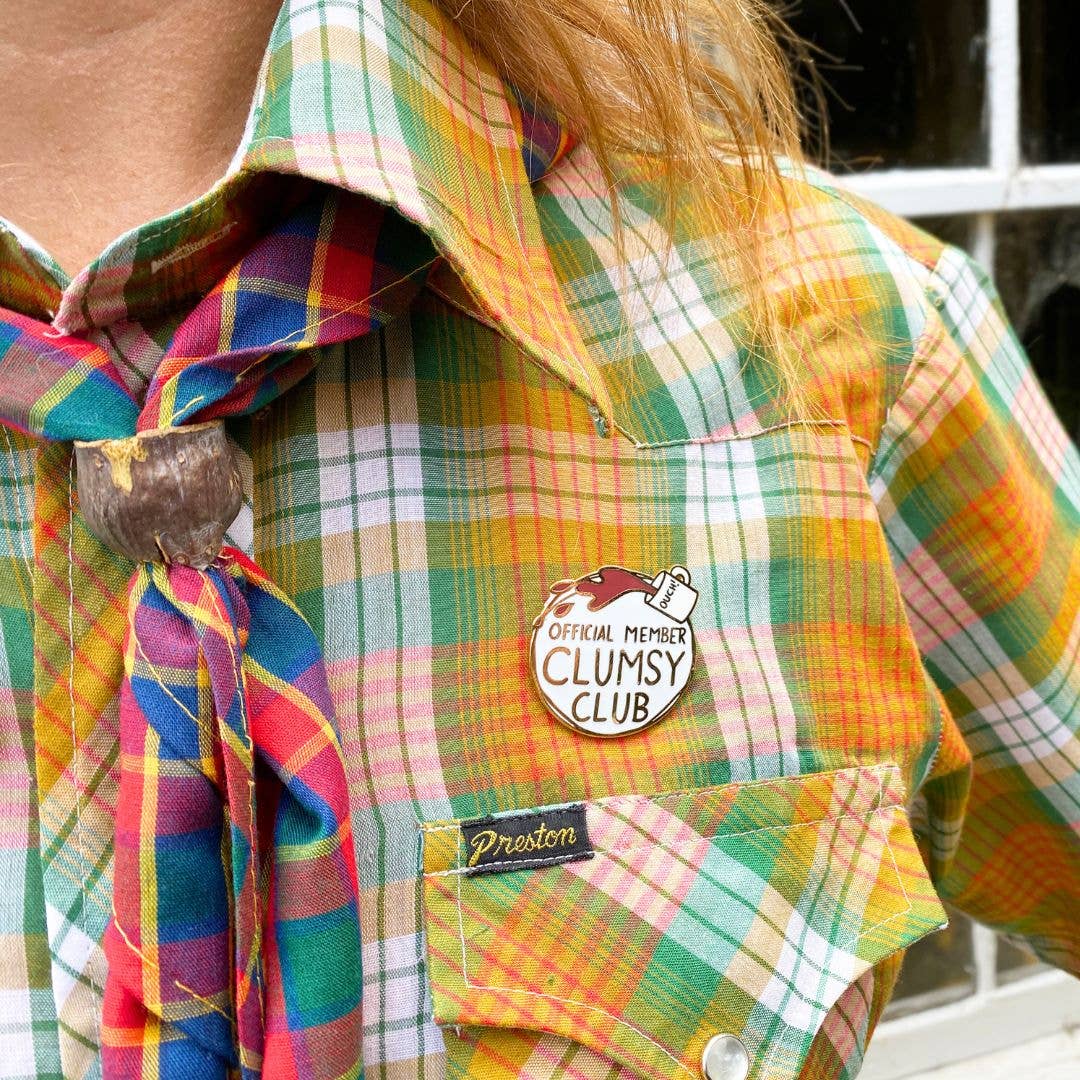 Jubly-Umph - Clumsy Club Official Member Lapel Pin