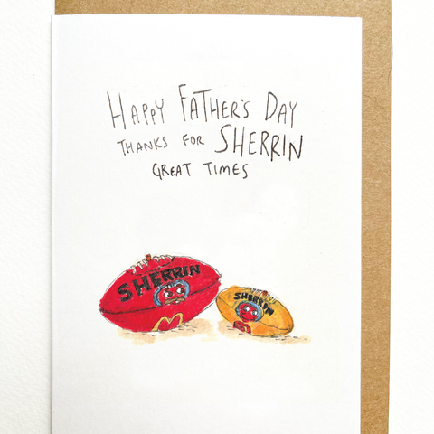 Well Drawn - Happy Father's Day, Thanks for Sherrin great times