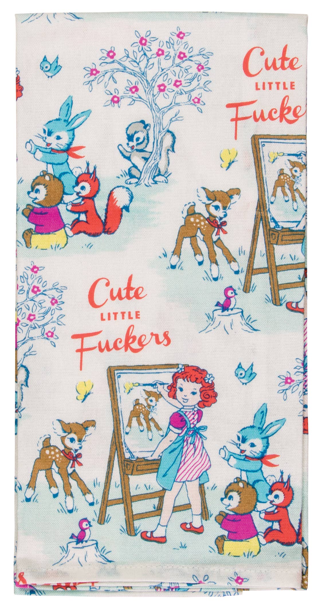 Optoco - Dish Towel - Cute Little Fuckers