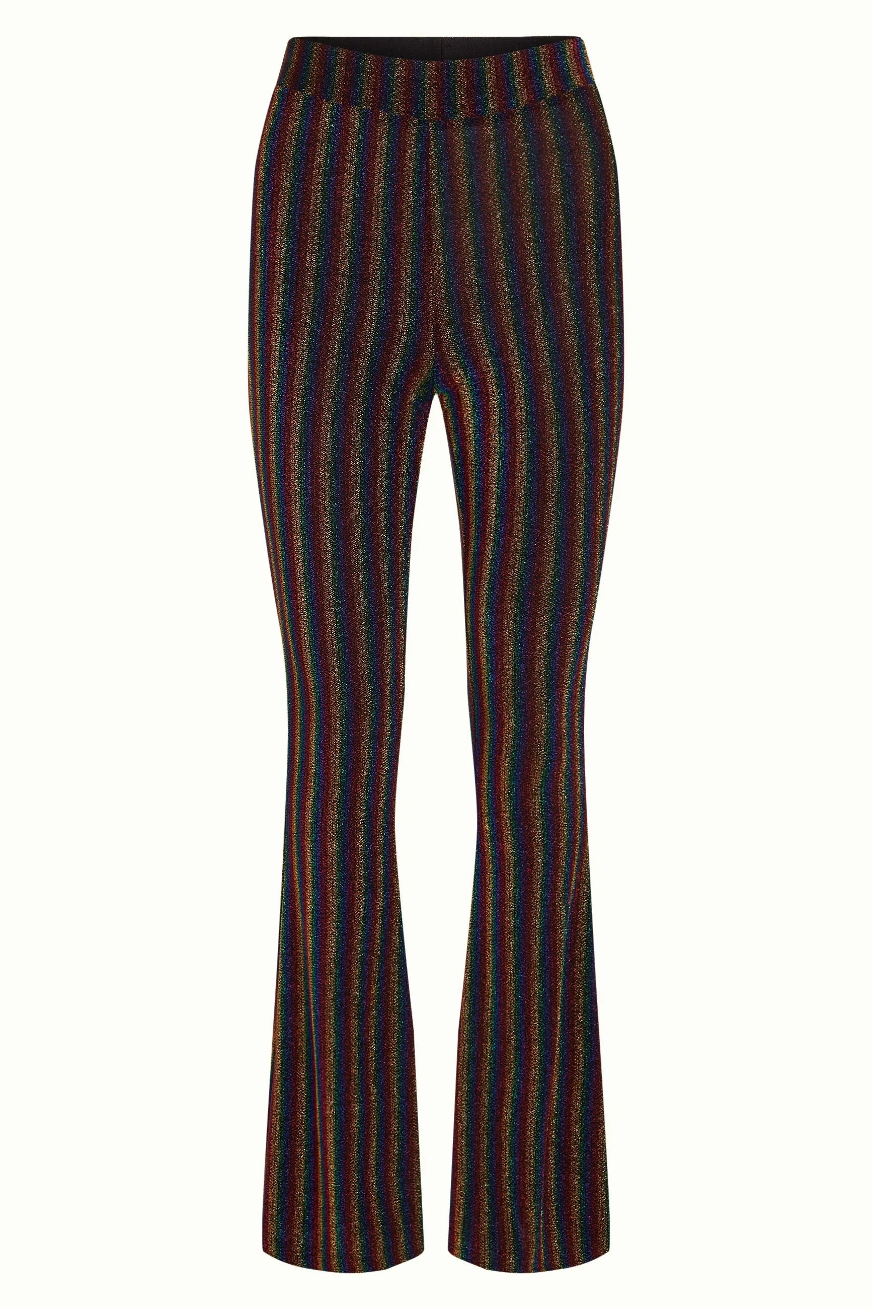 BORDER FLARE PANTS ALMA LUREX - KING LOUIE - AW25