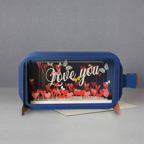 Alljoy Design - Valentines Day card - MIB127 *