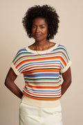 BOATNECK TOP SYD STRIPE KING LOUIE