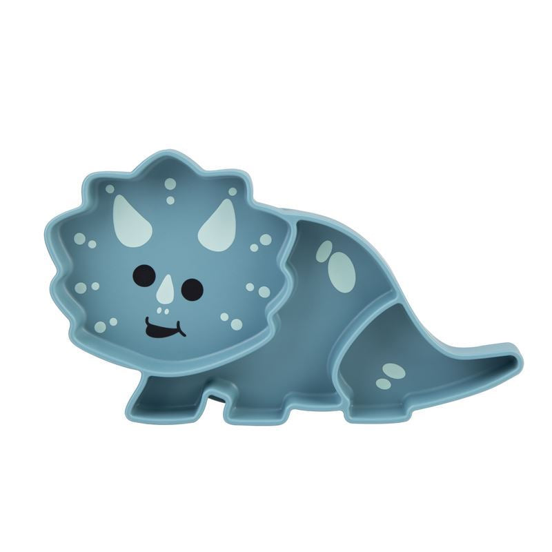 Melii Luxe Silicone Suction Plate (Dinosaur)