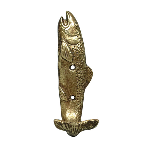 SCALES GOLD PEWTER FISH HOOK