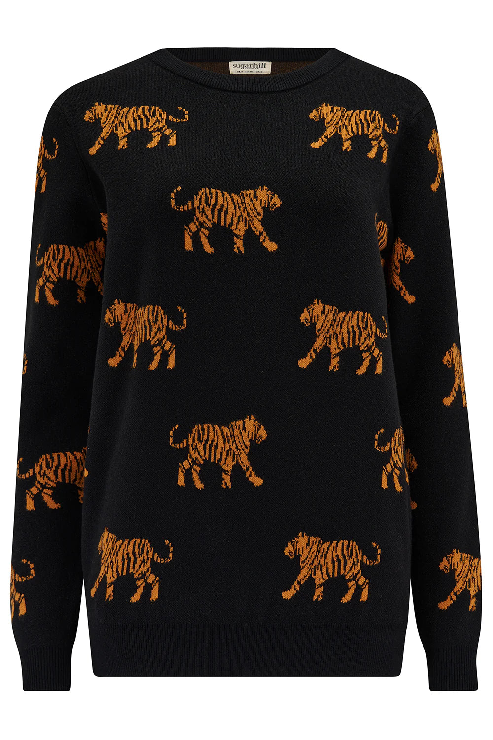 LIZZIE JUMPER BLACK TIGER - SUGARHILL BRIGHTON - AW25