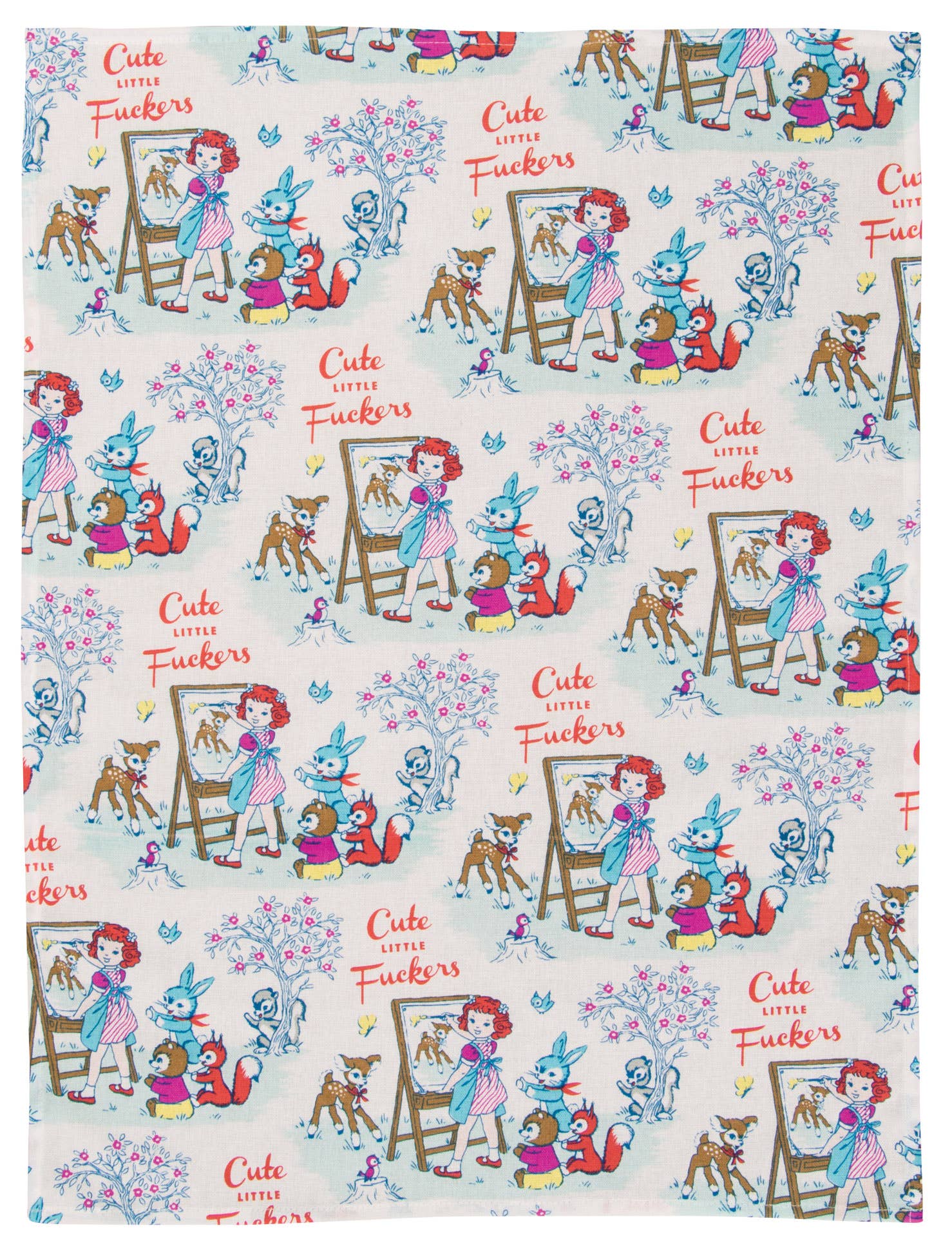 Optoco - Dish Towel - Cute Little Fuckers