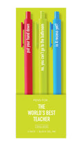 Classy Cards Creative - World's Best Teacher Pens