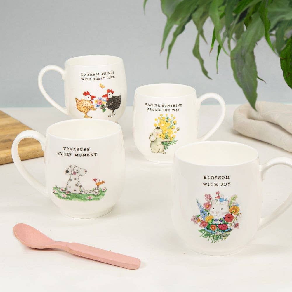 Vevoke - Fine Bone China Cup-Love
