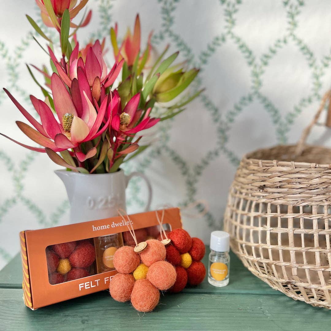 Home Dweller - Felt Flower Fresheners - Flower Garden