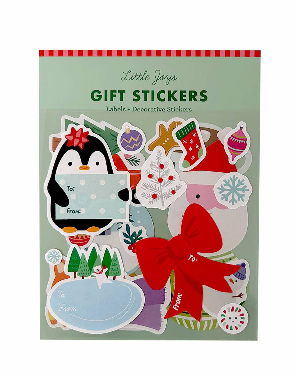 Girl of All Work - Holidays Gift Stickers