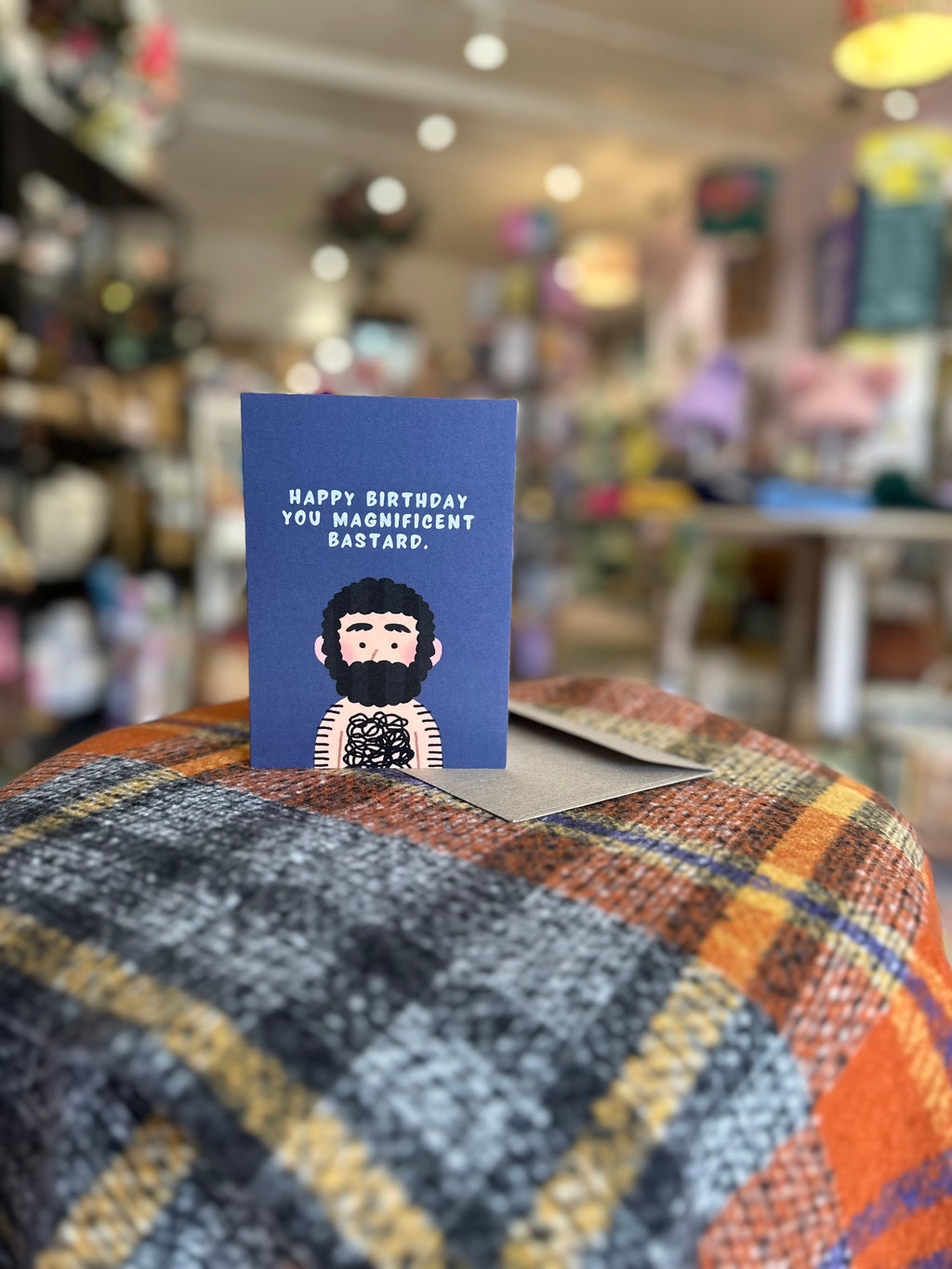 Bayside Treasures - MAGNIFICENT BASTARD BIRTHDAY CARD