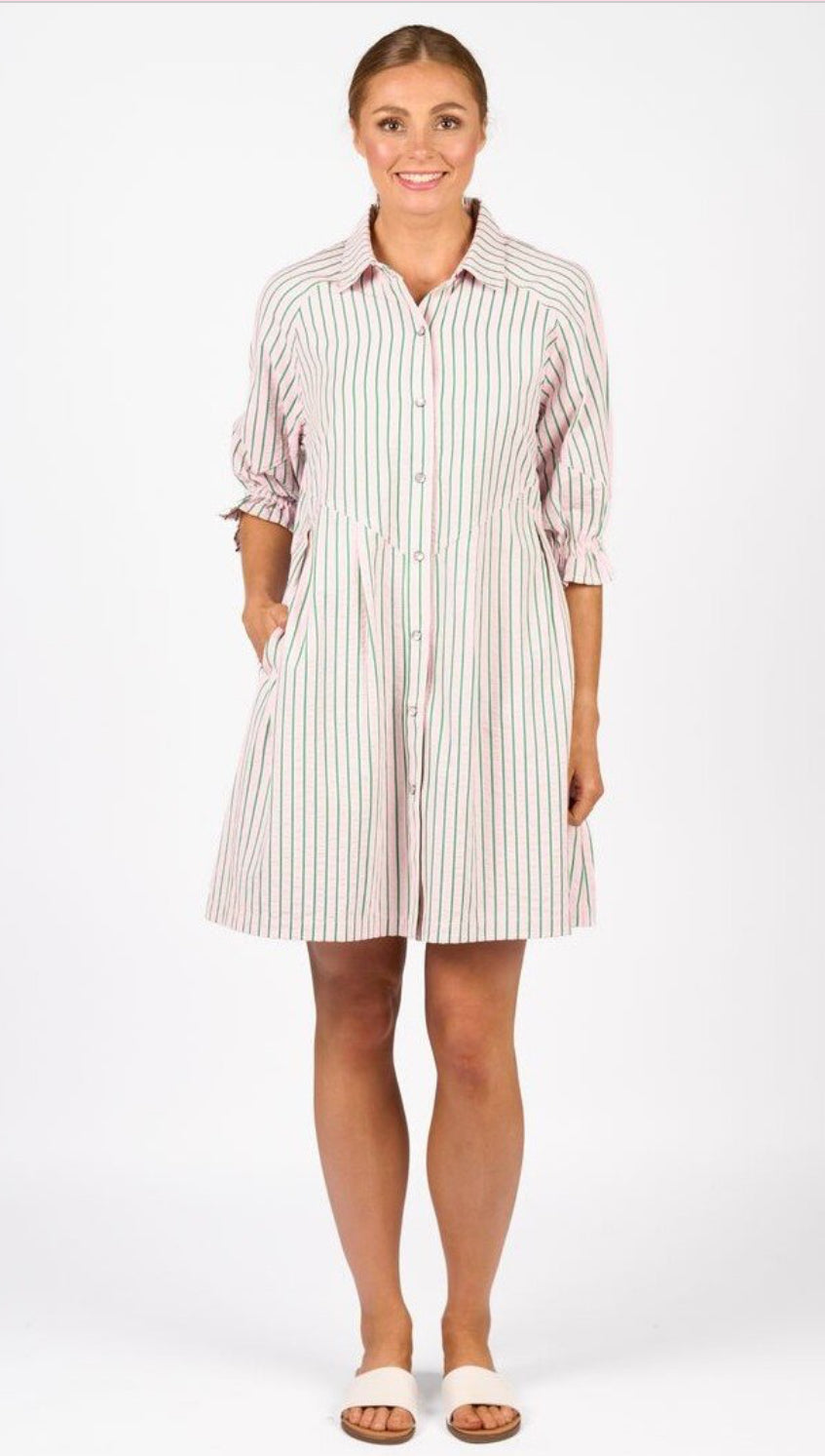 KNEWE - PIPER DRESS - CANDY APPLE