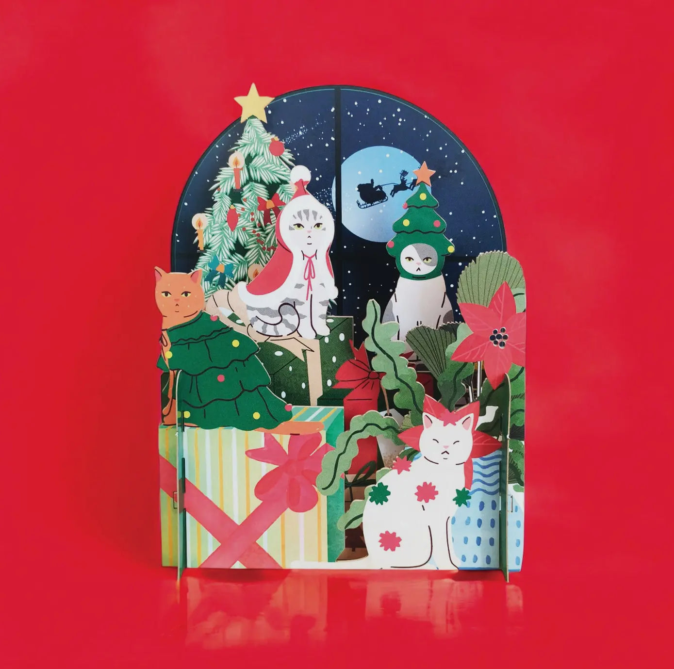 Alljoy Design - XPOP052-Christmas cats