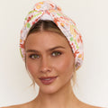 RIVA Hair Towel Wrap in Santorini Sun