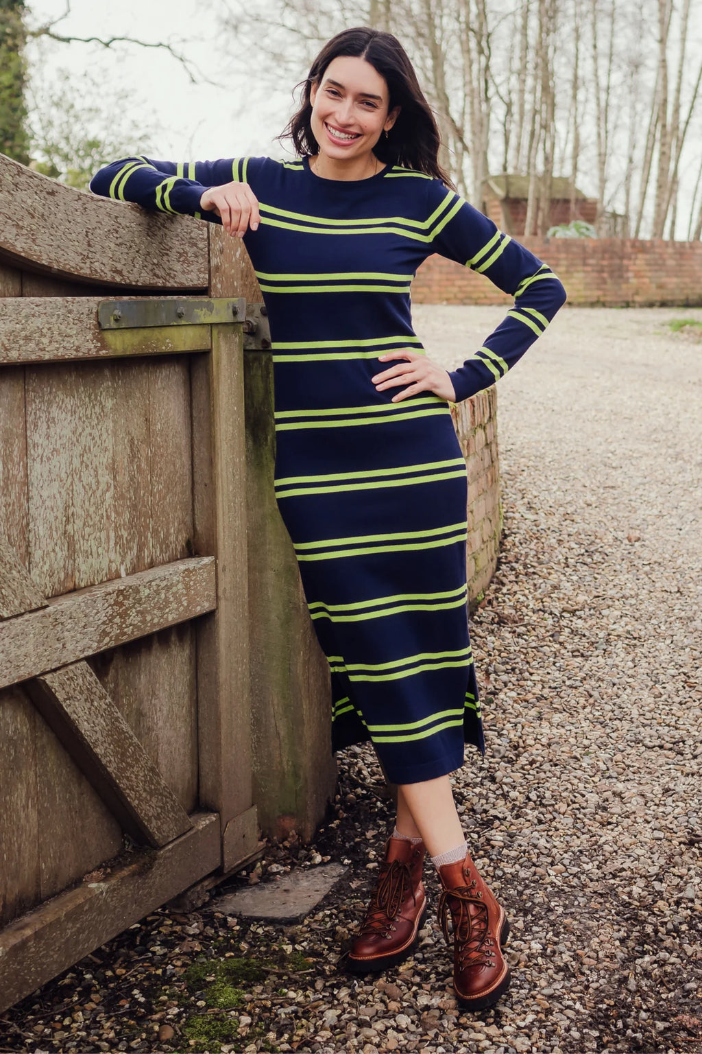 LISELLE MIDI KNIT DRESS - SUGARHILL BRIGHTON - AW25