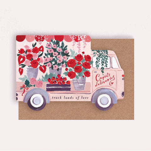 Sister Paper Co. - Truck Loads of Love Card | Valentine’s Day Greeting Cards