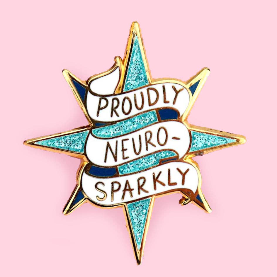 Jubly-Umph - Proudly Neuro-Sparkly Lapel Pin