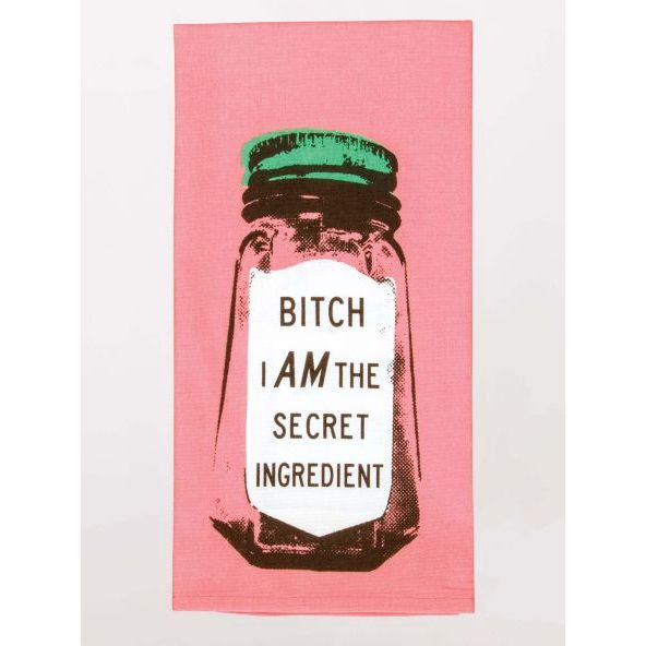 BITCH I AM THE SECRET INGREDIENT DISH TOWEL - Hello Annie Parkdale