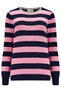 ROWENA JUMPER NAVY/PINK - SUGARHILL BRIGHTON - AW25