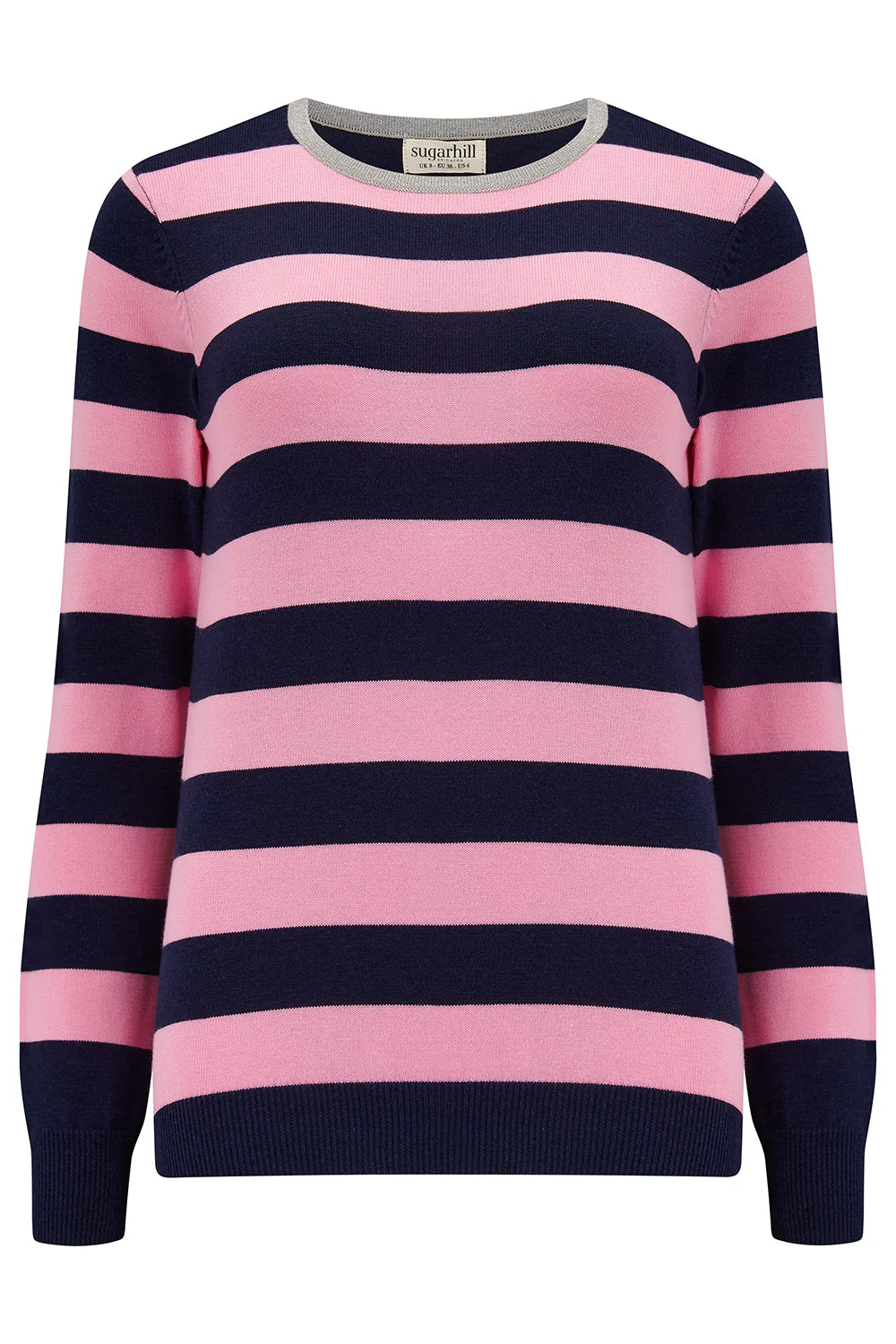 ROWENA JUMPER NAVY/PINK - SUGARHILL BRIGHTON - AW25