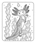Markerific - Activity Folder - Axolotl Buddies