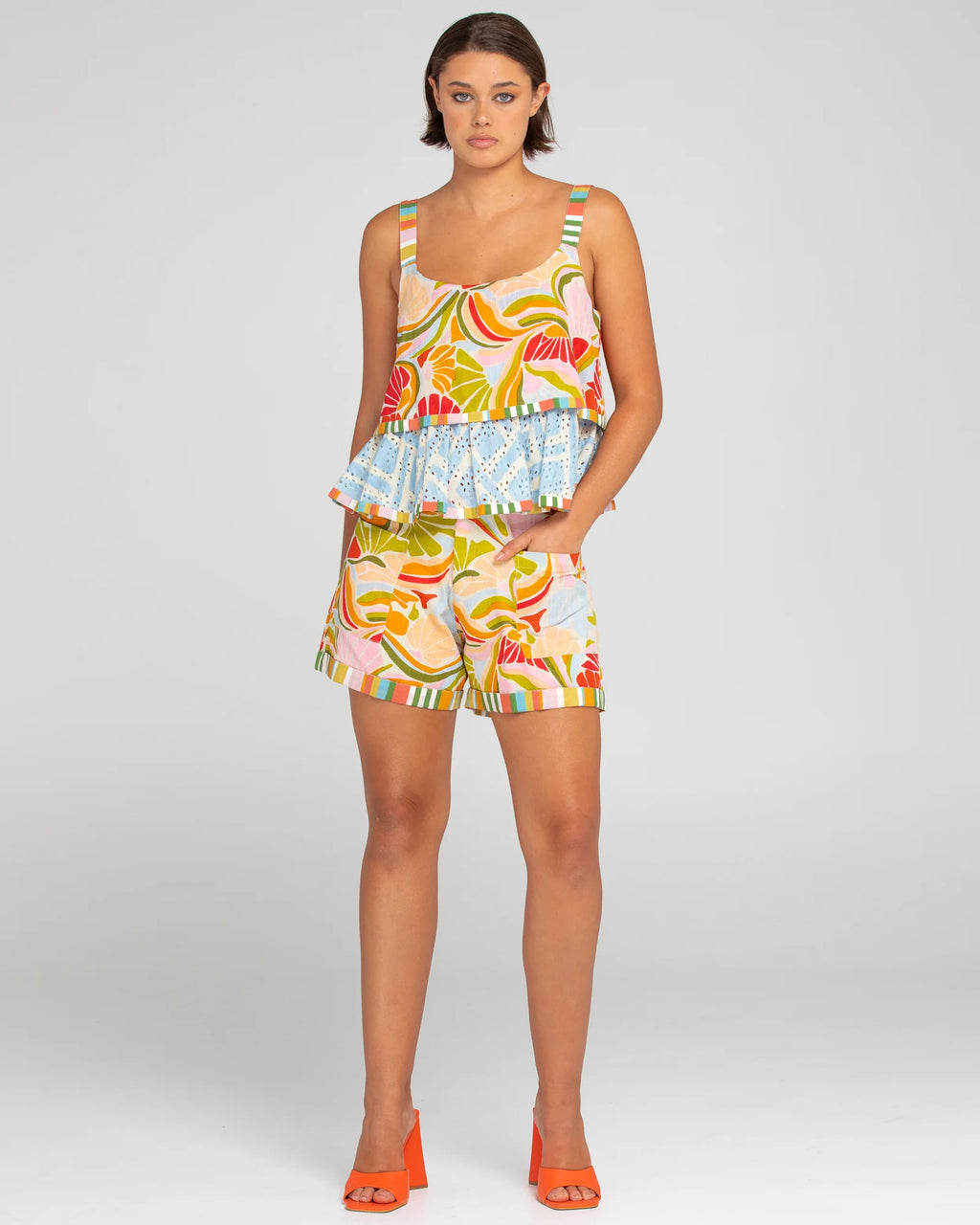 SPLICE PATCH SHORT - SPLICED COLADA - 0528-01