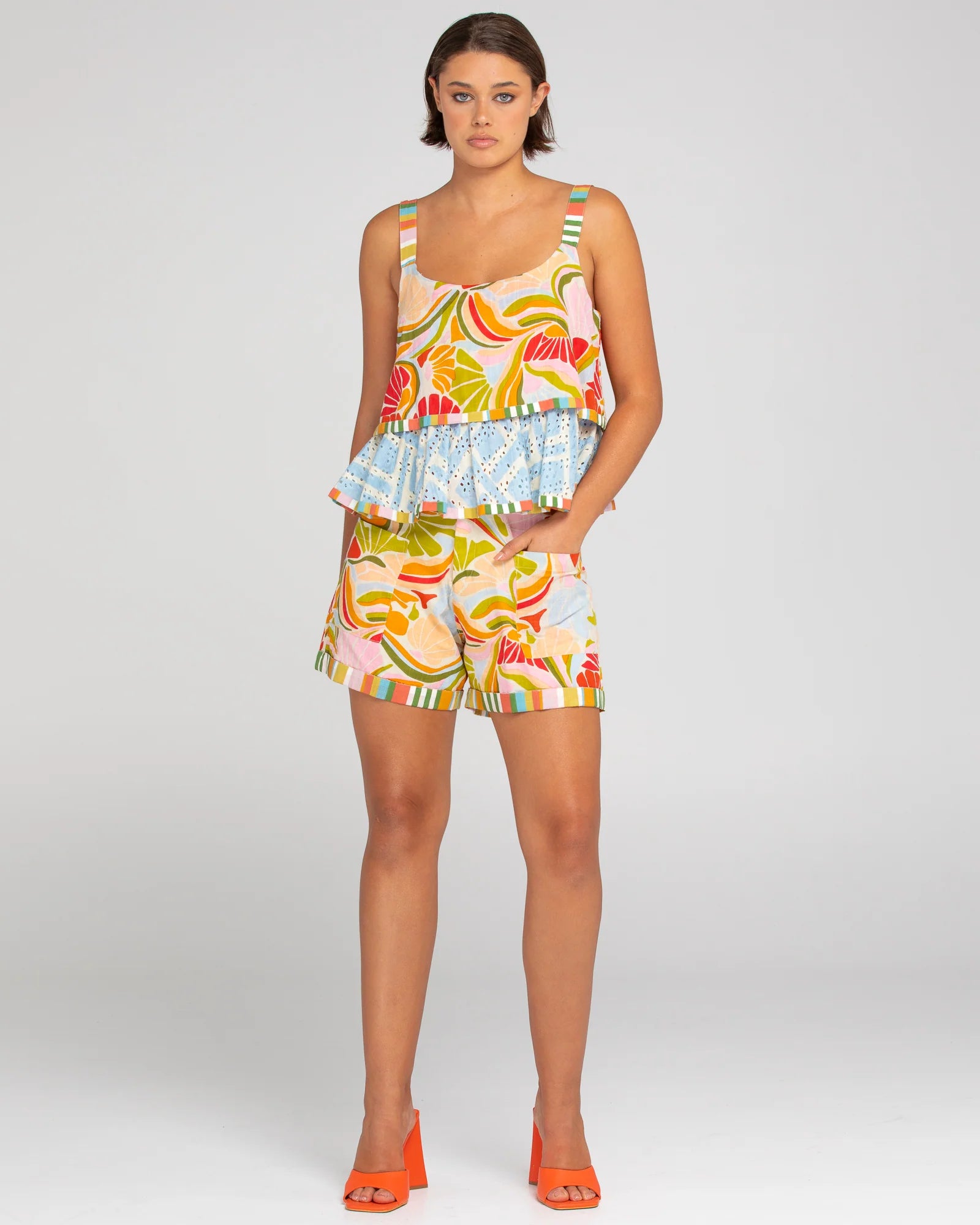 SPLICE PATCH SHORT - SPLICED COLADA - 0528-01