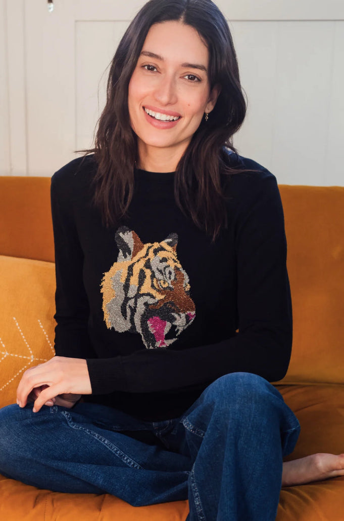ASTRID JUMPER ROARING TIGER - SUGARHILL BRIGHTON - AW25