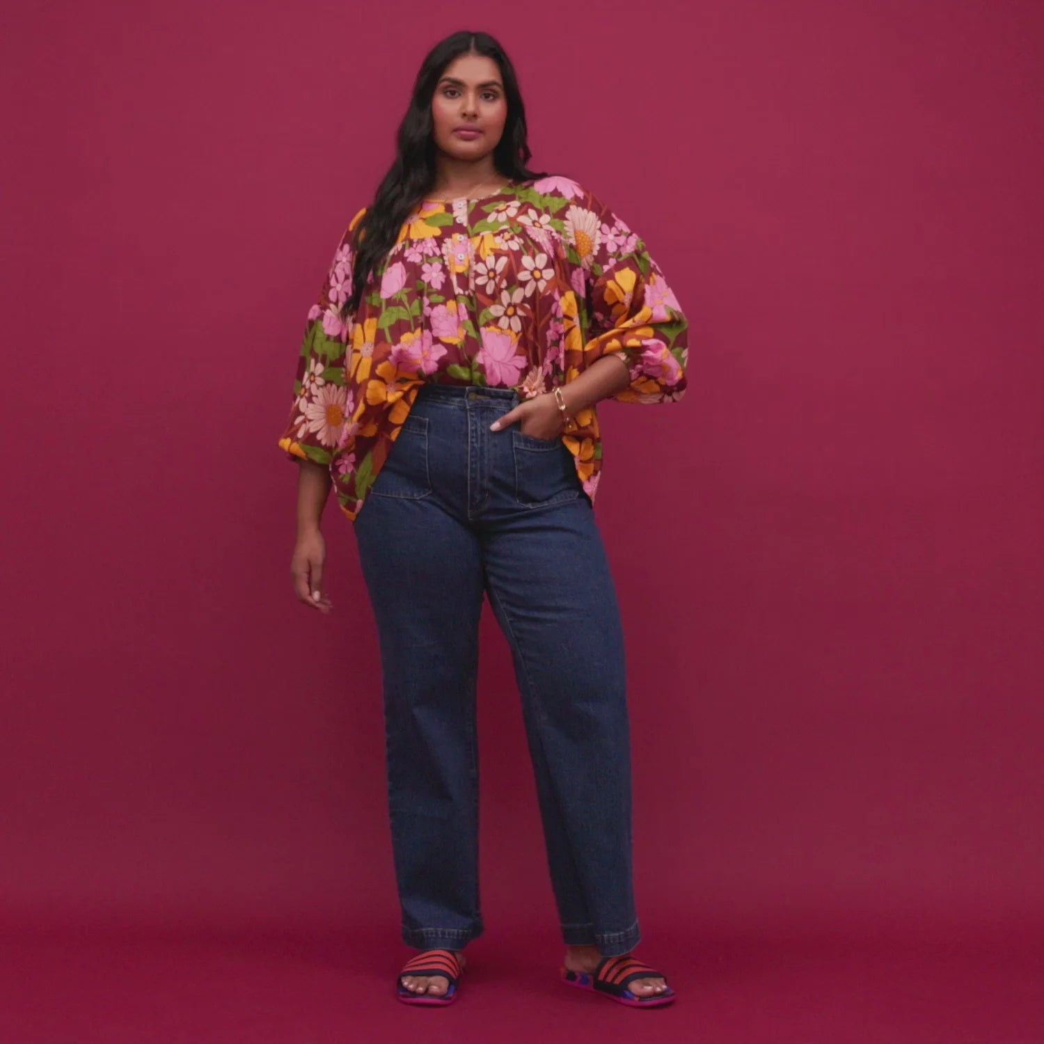 BENITA BLOUSE - SAGE & CLARE 0528-01