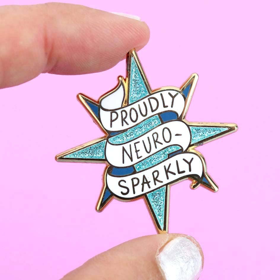 Jubly-Umph - Proudly Neuro-Sparkly Lapel Pin