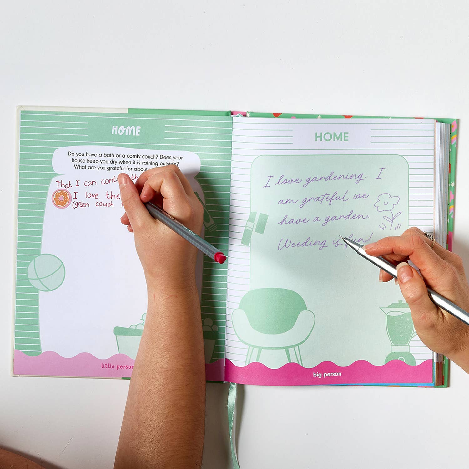 JOURNEY OF SOMETHING- ADULT & CHILD GRATITUDE JOURNAL