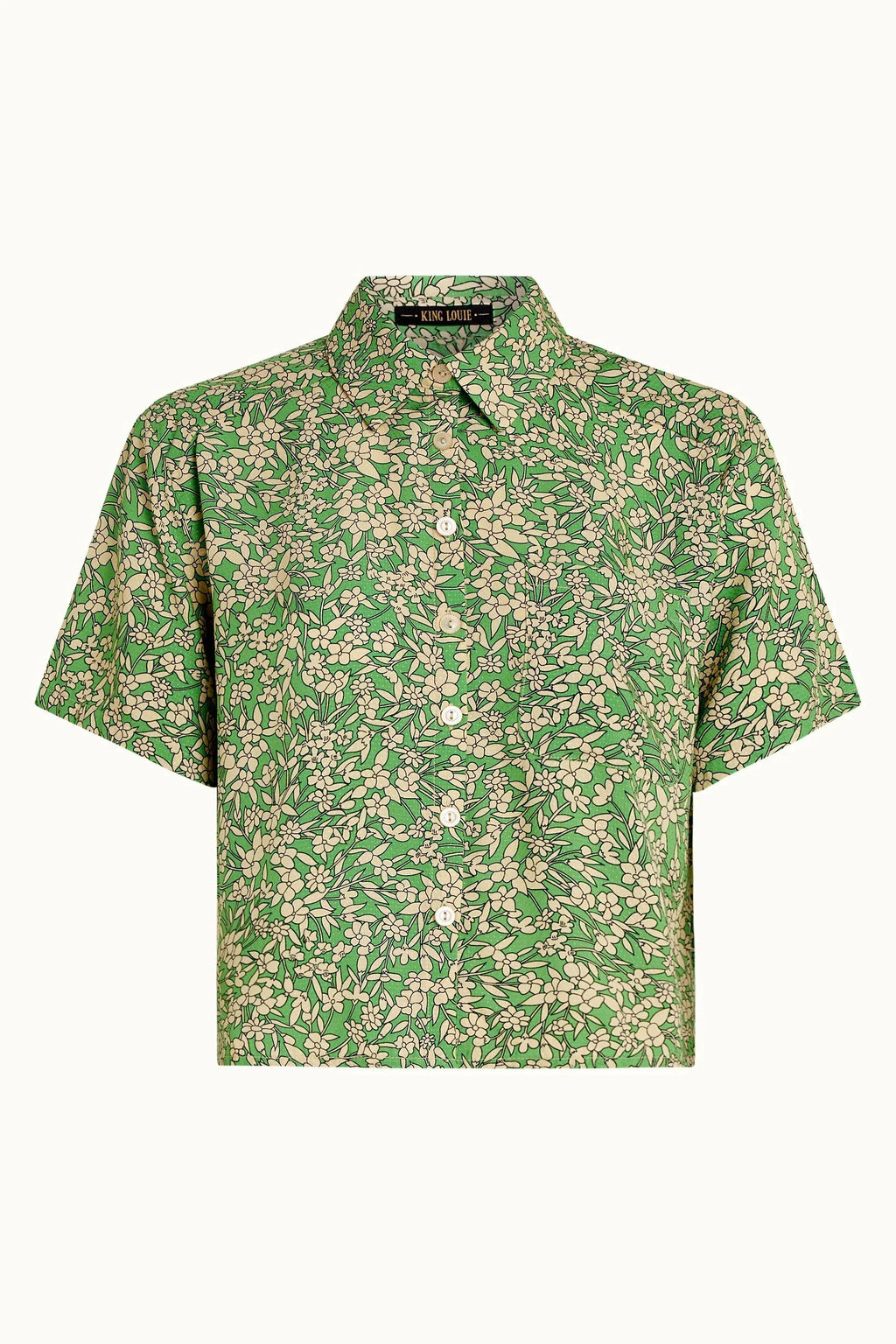 EVELINA BLOUSE PARADIS - JASMINE GREEN - KING LOUIE