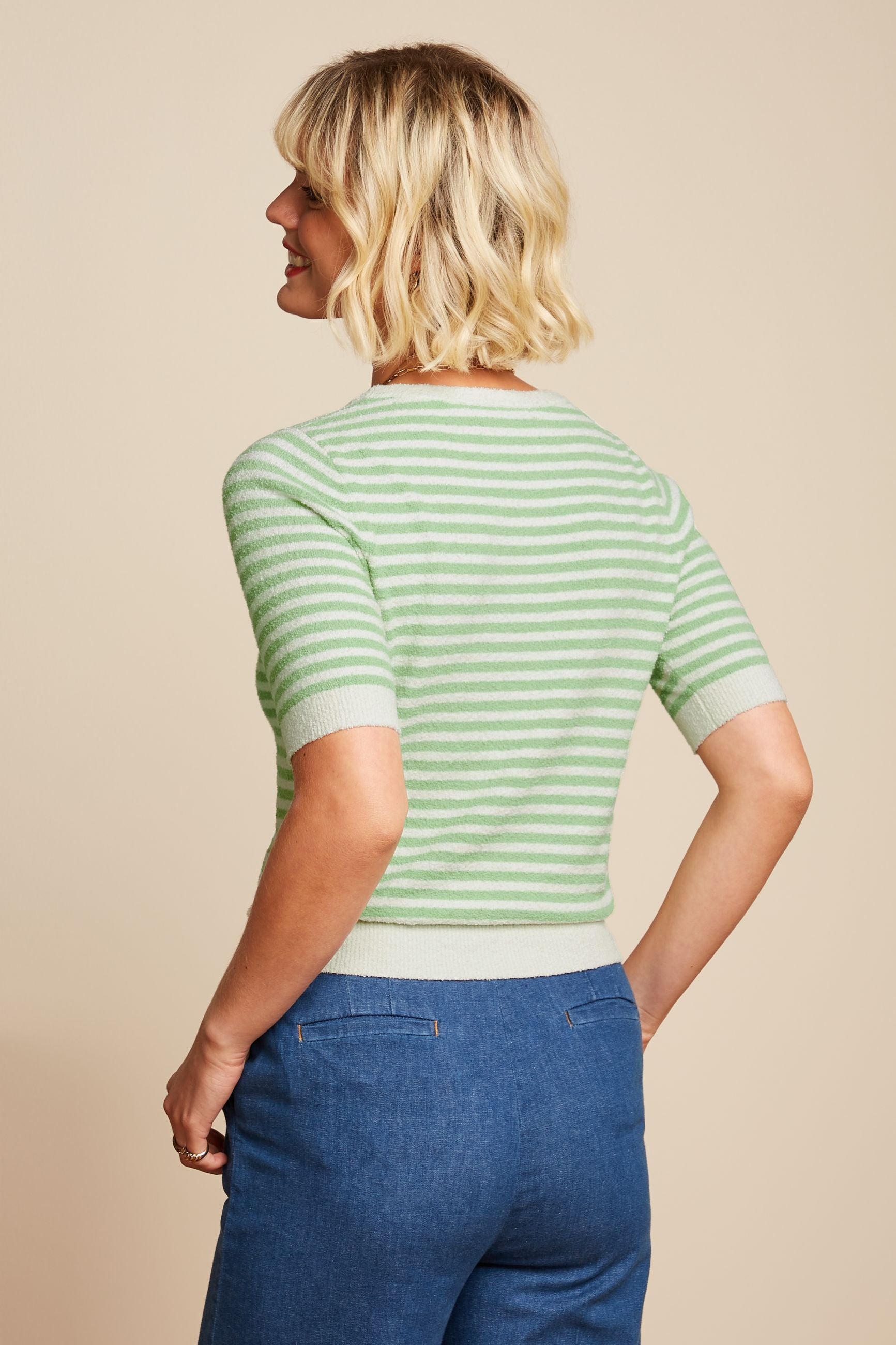 AGNES TOP DEE DEE - CAMEO GREEN - KING LOUIE - SS25