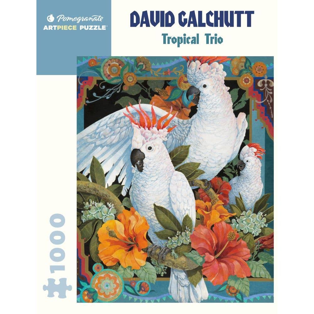 Vevoke - 1000-Piece Jigsaw Puzzle-Galchutt-Tropical Trio