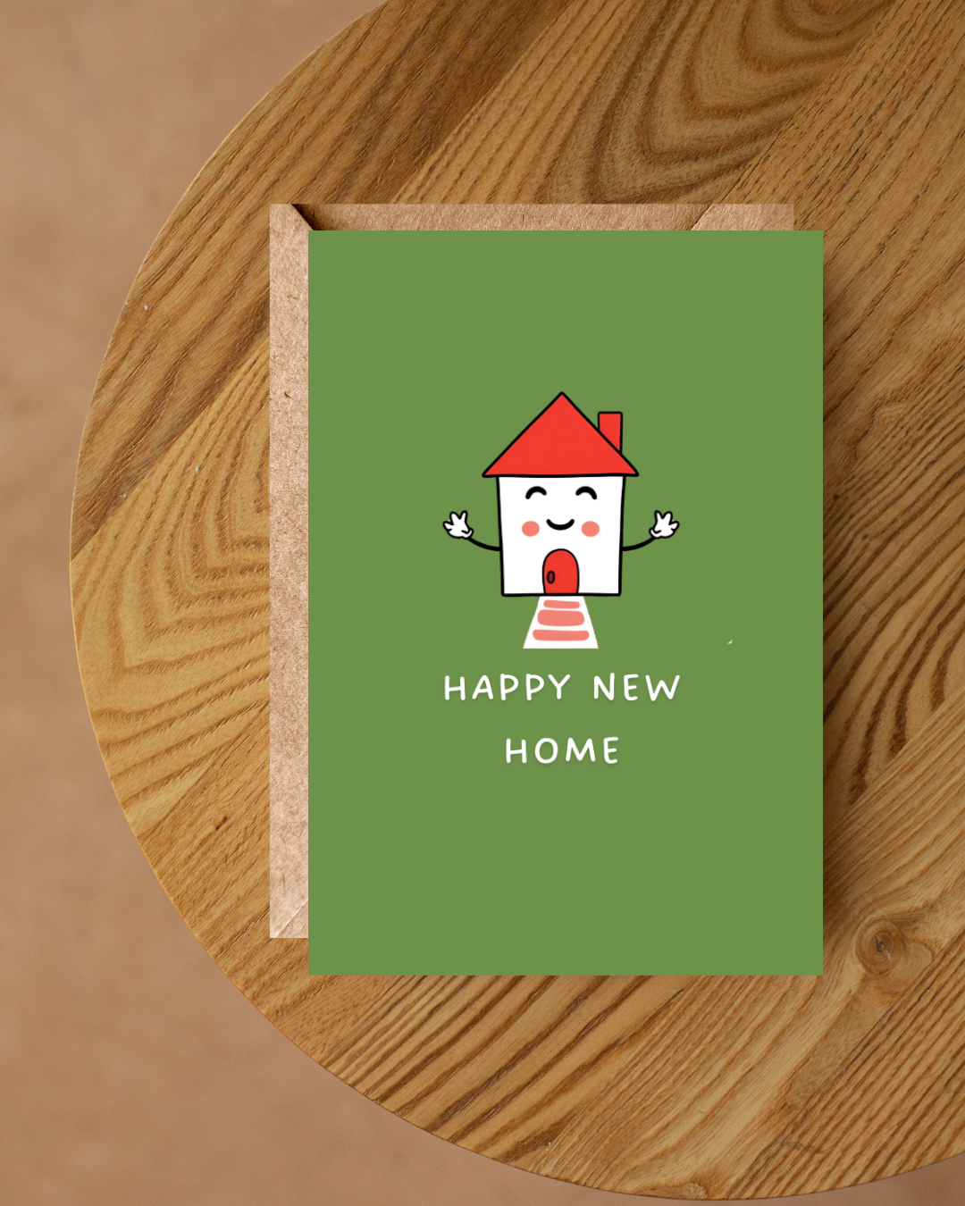 Bayside Treasures - HAPPY NEW HOME GREETING CARD