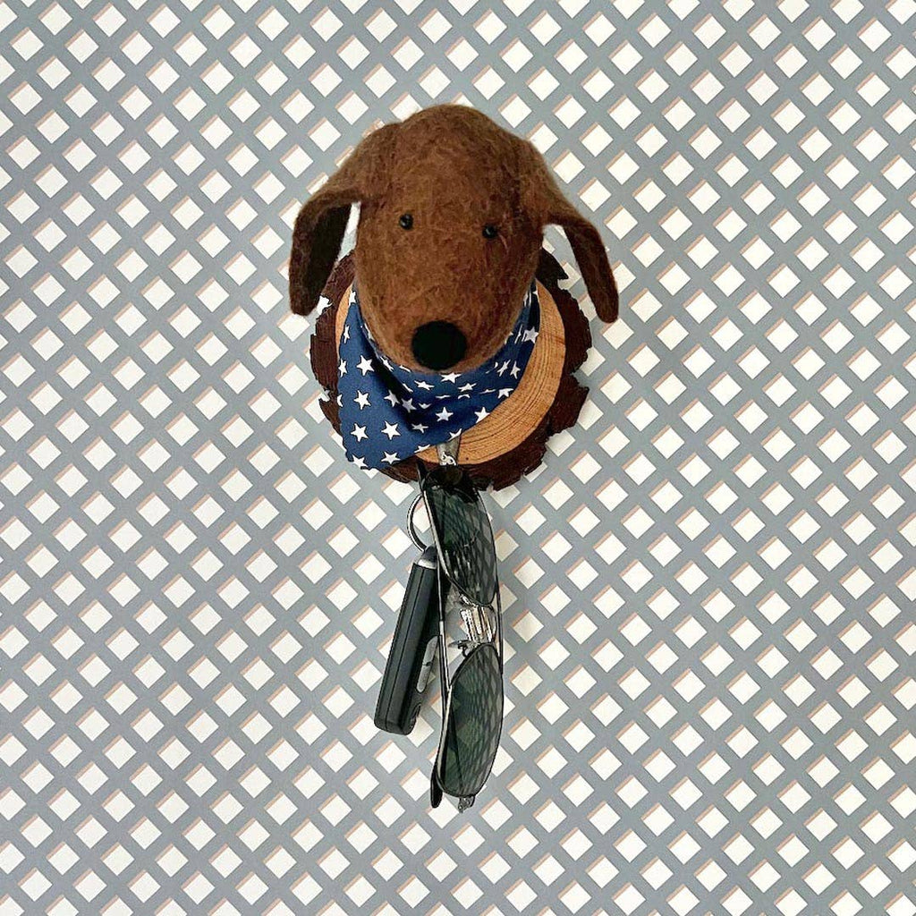 Home Dweller - Dog Wall Hook - Cioccolato