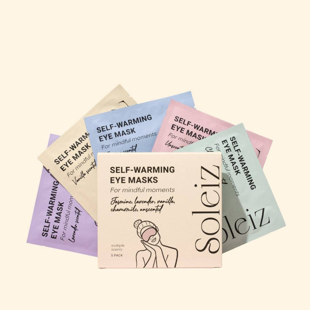 Soleiz - Self-Warming Eye Masks Mixed Scent (Box of 5)