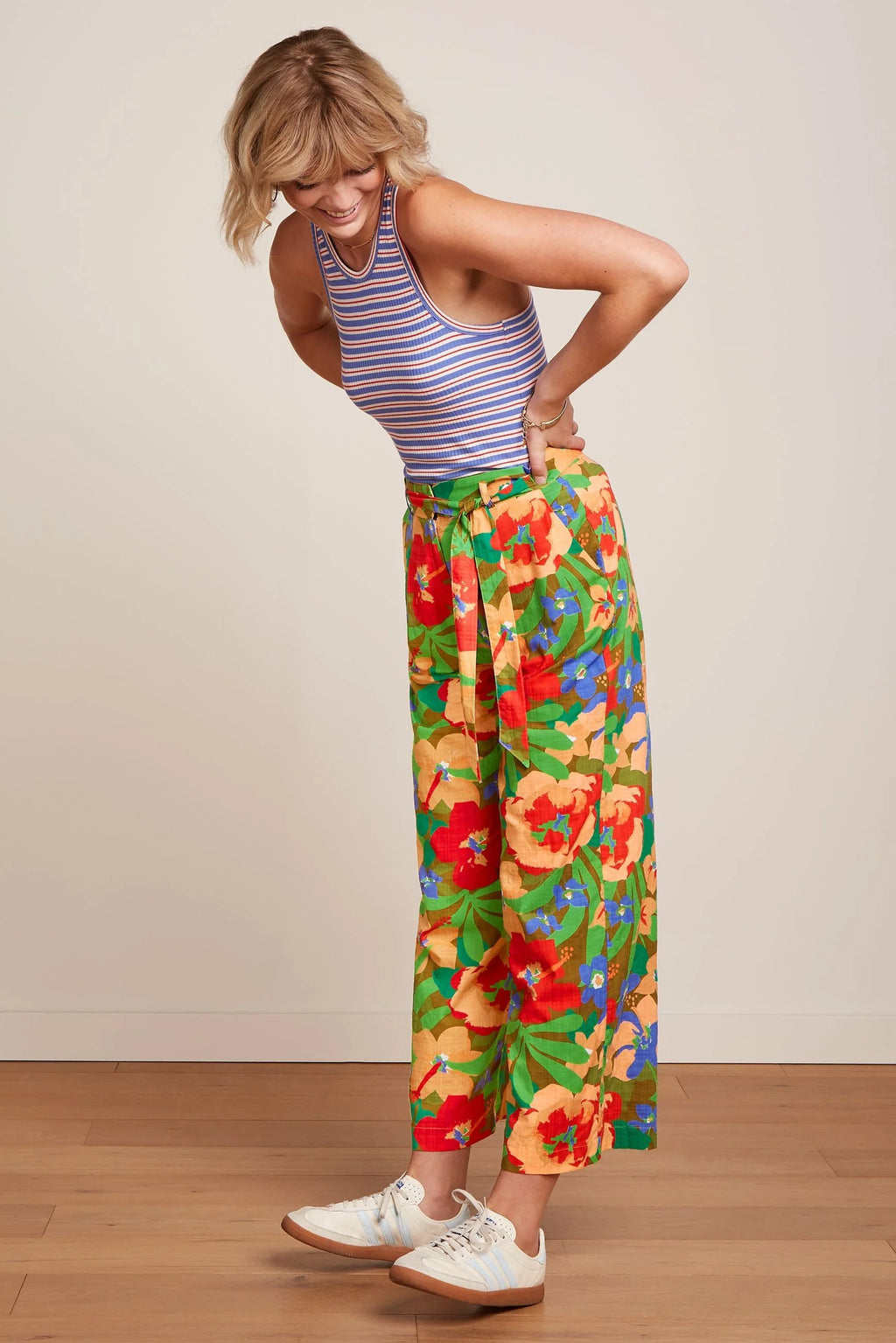 AVA PANTS THERESE - TAPENADE BROWN - KING LOUIE