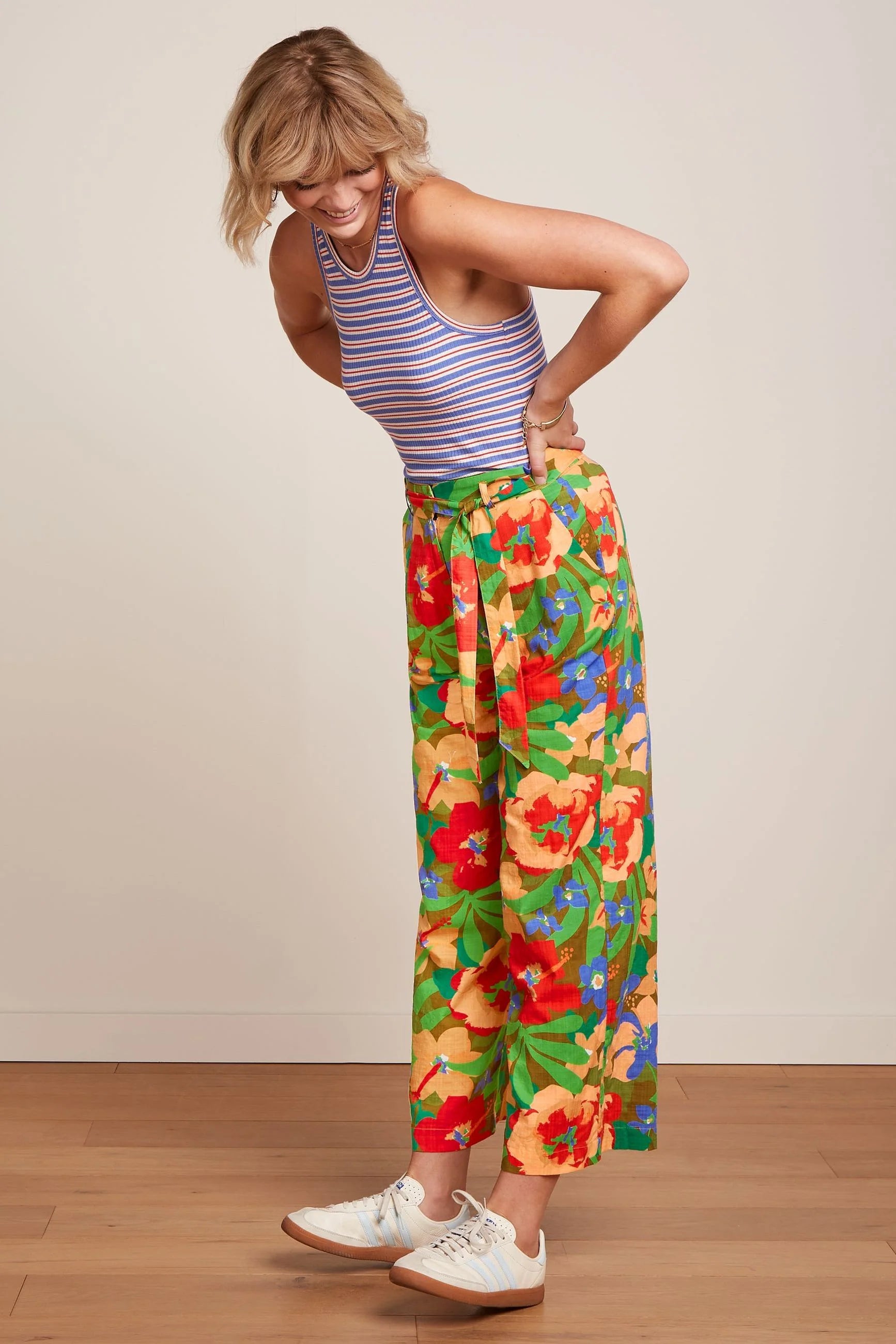 AVA PANTS THERESE - TAPENADE BROWN - KING LOUIE