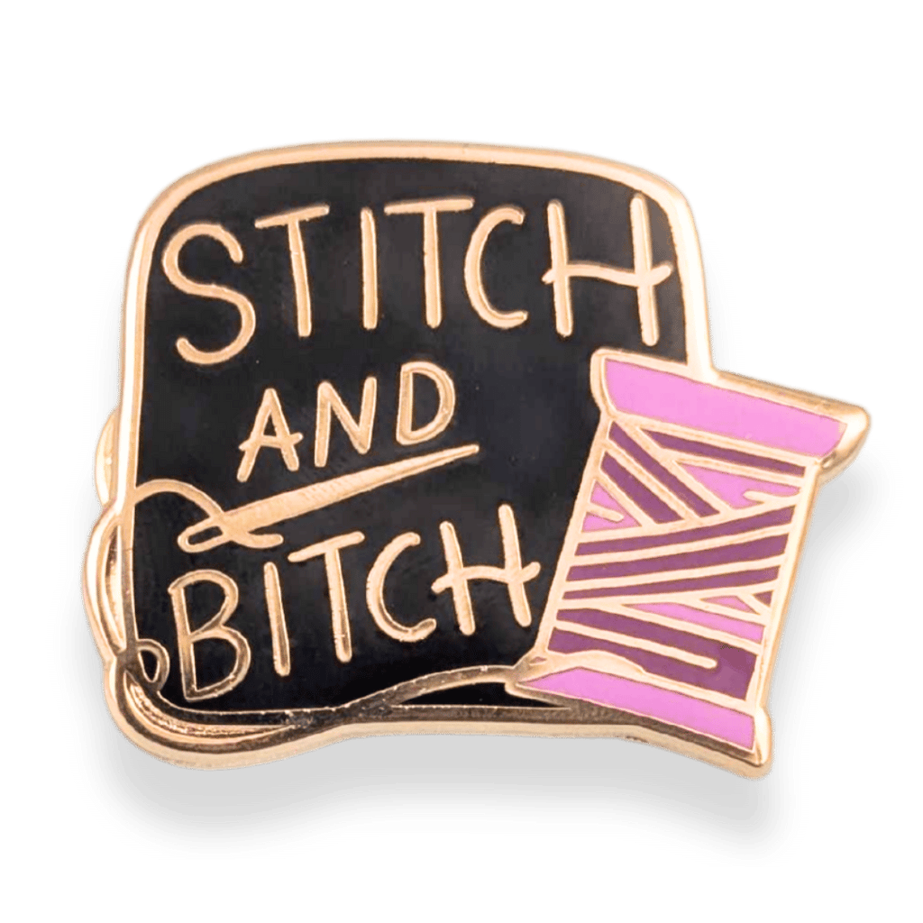 Jubly-Umph - Stitch And Bitch Lapel Pin