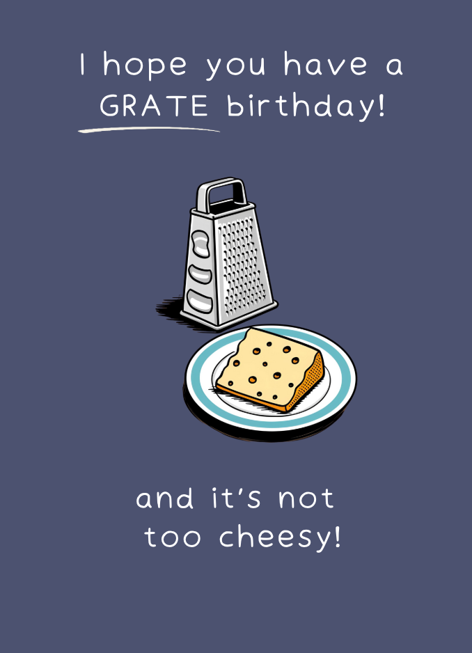 Bayside Treasures - I HOPE YOU HAVE A GRATE BIRTHDAY