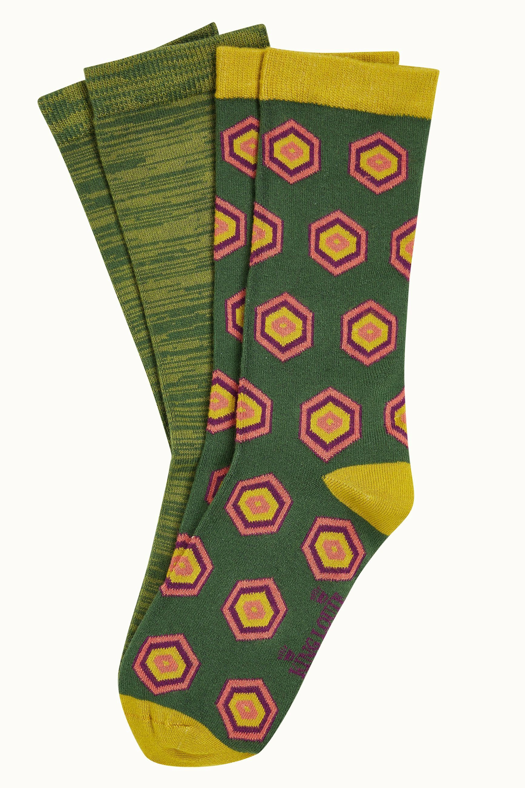 KING LOUIE SOCKS - 2 PACK UNBOXED