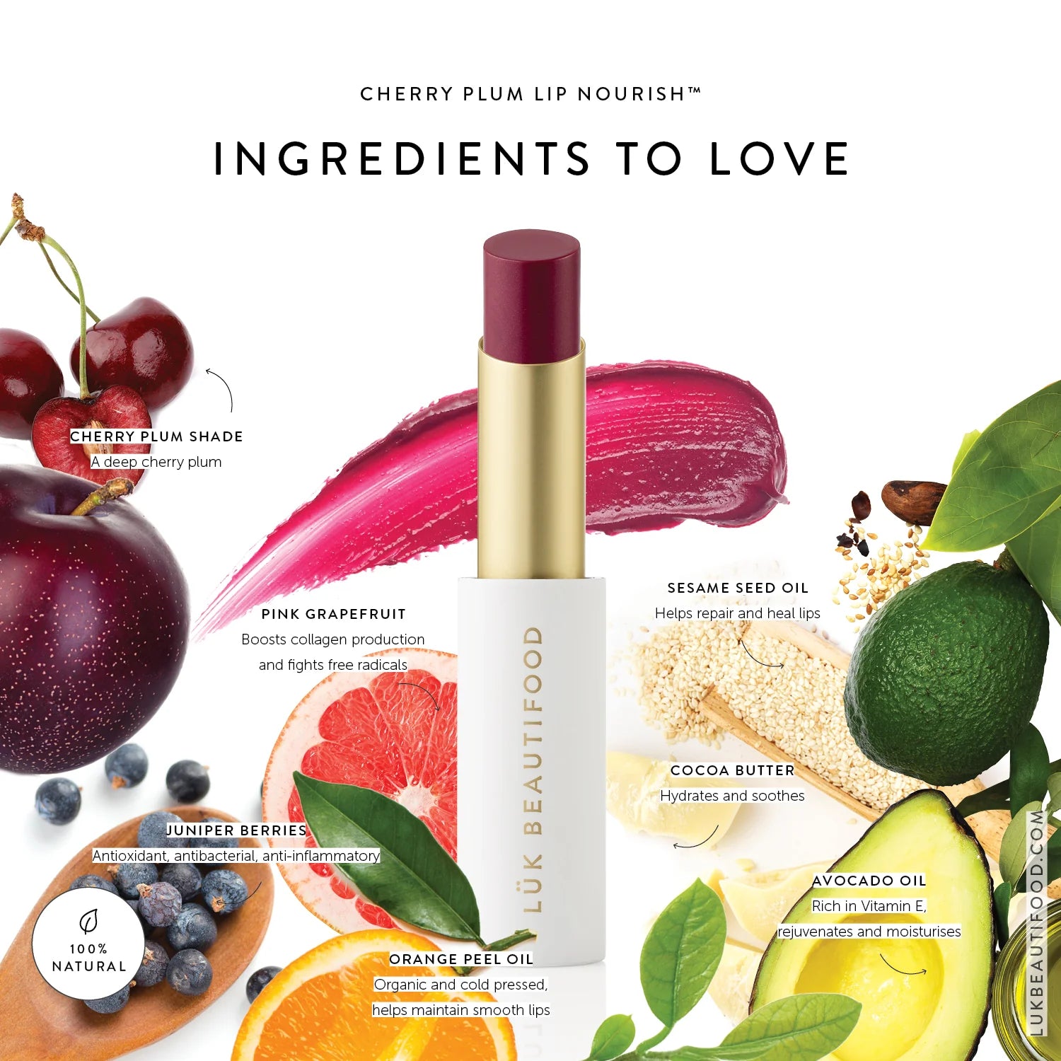 Lip Nourish™ - Cherry Plum