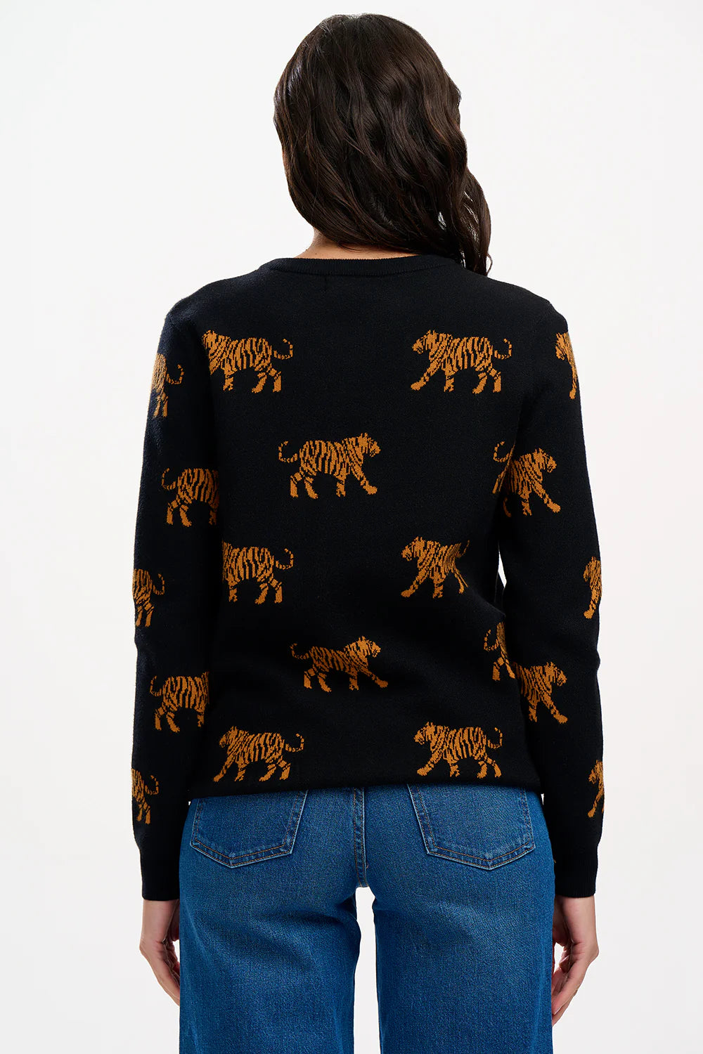 LIZZIE JUMPER BLACK TIGER - SUGARHILL BRIGHTON - AW25